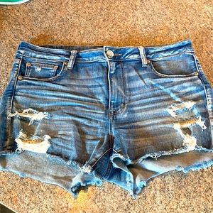 American Eagle High Rise Shortie EUC Size 14